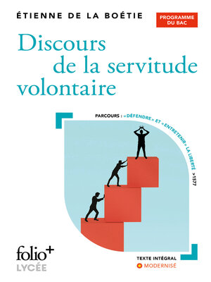 cover image of Discours de la servitude volontaire